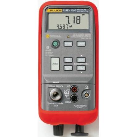 Tlakový kalibrátor 100 psi, číslo modelu: 718Ex -12 psi Fluke