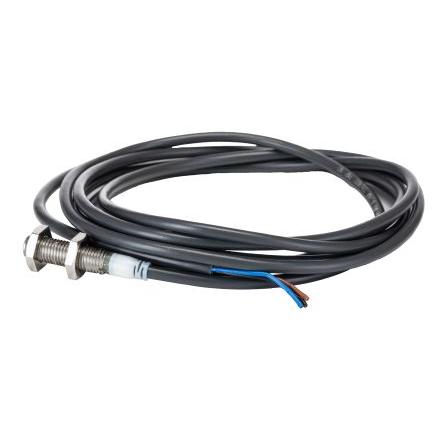 Omron Indukční bezdotykový snímač E2A-S08KS02-WP-B1 2M Válec se závitem M8 200mA E2A IP67 PnP 1.5 kHz 2 mm 240 V ac 32 V