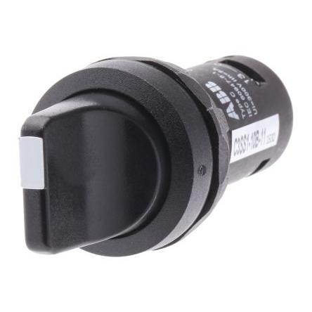 Volicí přepínač, řada: C3SS1 Šroub Krátká rukojeť SPDT, průměr výřezu: 30 mm IP69K, IP20, IP67, IP66 ABB 3