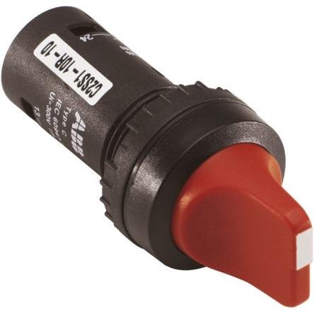 Volicí přepínač, řada: C3SS Krátká rukojeť černá, průměr výřezu: 22 mm IP66 ABB 3