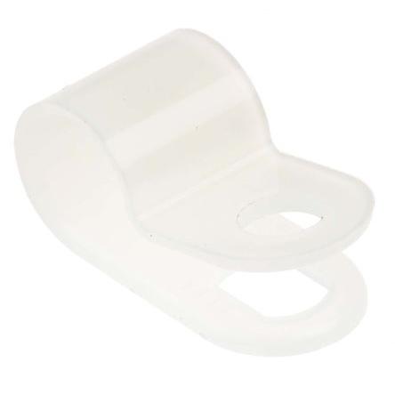 Kabelová svorka pro průměr svazku 6.4 mm Nylon 66 Přírodní Šroubová RS PRO