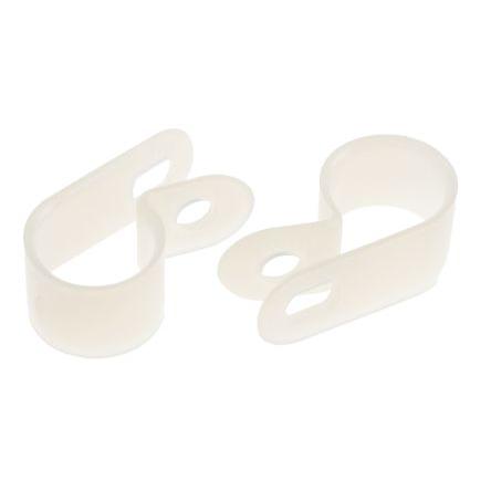 Kabelová spona pro průměr svazku 12.7 mm Nylon 66 Přírodní Šroubová RS PRO