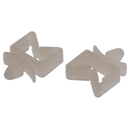 Kabelová svorka pro průměr svazku 10.2 mm Nylon 66 Bílá Objímka RS PRO