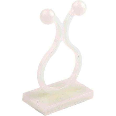 Kabelová spona pro průměr svazku 12.7 mm Nylon 66 Přírodní Samolepicí RS PRO