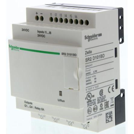 Logický modul řada Zelio Logic, výstup: Relé Lišta DIN Schneider Electric 6, typ vstupní: Diskrétní