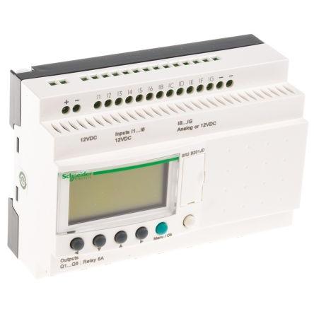Logický modul řada Zelio Logic, výstup: Relé Lišta DIN Schneider Electric 12, typ vstupní: Analogové