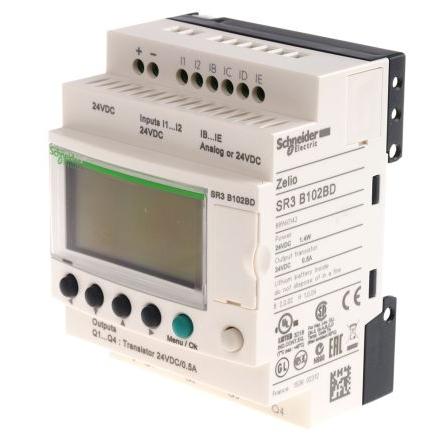 Logický modul řada Zelio Logic, výstup: Tranzistor Lišta DIN Schneider Electric 6, typ vstupní: Analogové