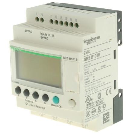 Logický modul řada Zelio Logic, výstup: Relé Lišta DIN Schneider Electric 6, typ vstupní: Diskrétní