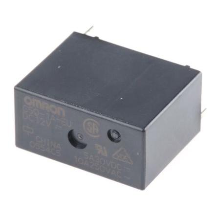 Omron Výkonové relé SPST Panel 10A 12V dc G5Q