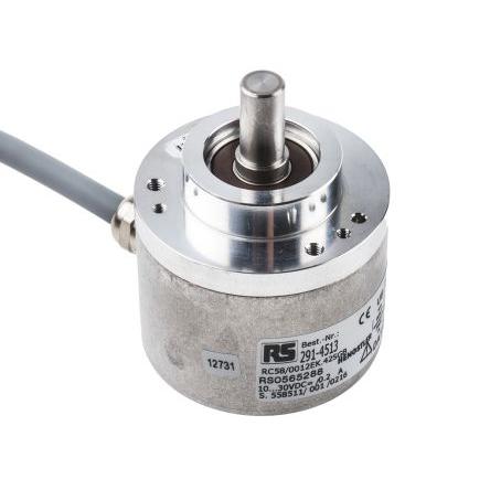 Absolutní kodér 10V dc, 30 V dc, průměr hřídele: 10 mm, Svorka, Montáž na přírubu Hengstler