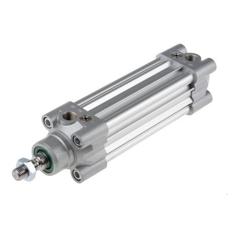 Pneumatický válec vodicích tyčí, řada: RS PRO Dvojčinný, vývrt: 40mm RS PRO, délka: 80 mm