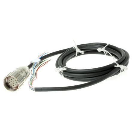 Kabel ovladače snímače, A: Vnitřní, A: M23 12, B: Bez koncovky, B: Vnitřní, 60V dc, řada: Z 141 Baumer
