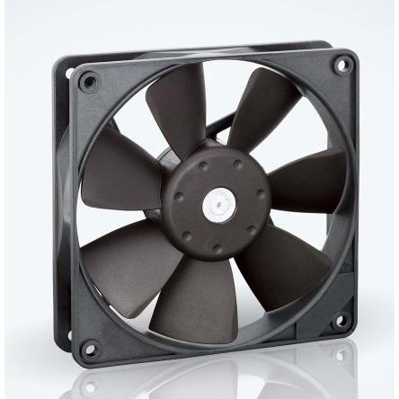 ebm-papst Axiální ventilátor, řada: 4400 F, průtok vzduchu: 170 m³/h 5 W 24V dc IP20 119 mm 119mm 25 mm