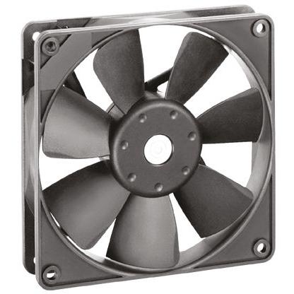 ebm-papst Axiální ventilátor, řada: 4400 F, průtok vzduchu: 170 m³/h 5.3 W 12V dc 119 mm 119mm 25 mm