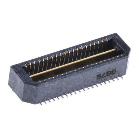 Samtec Konektor PCB, řada: QTE, Deska-deska, počet kontaktů: 40, počet řad: 2, rozteč: 0.8 mm, orientace těla: Rovný,
