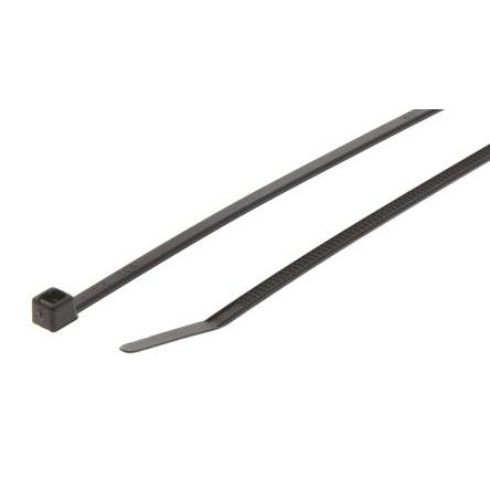 Stahovací páska Uvnitř vroubkované 111-04402 T30LR-PA66W-BK 260 mm 3.3mm Černá Nylon 66 HellermannTyton