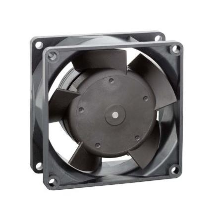 ebm-papst Axiální ventilátor, řada: 8300, průtok vzduchu: 54 m³/h 3 W 48V dc 75 mA IP20 80 mm 80mm 32 mm