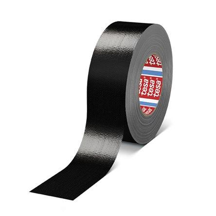 Textilní páska, název: 4688, Černá Polyetylen 2900 V 50mm x, délka: 50 m tloušťka 260 μm Tesa
