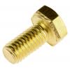 RS PRO Šroub s vnitřním šestihranem, Obyčejný, Mosaz, M5, délka: 10 mm