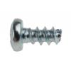 RS PRO Samořezný šroub, Lesklý zinek, Ocel hlavice Kónická, délka: 6 mm
