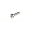 RS PRO Bezpečnostní šroub, Lesklý zinek Kónická hlavice, Ocel, M3, délka: 12 mm