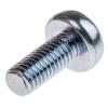 RS PRO Bezpečnostní šroub, Lesklý zinek Kónická hlavice, Ocel, M5, délka: 12 mm