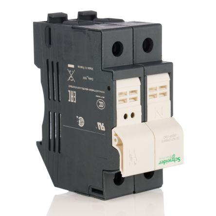 Držák pojistek s montáží na lištu DIN 32A 690 V ac, 690V dc Schneider Electric 10 x 38 mm 1pólový