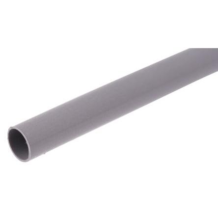 RS PRO Teplem smrštitelné bužírky průměr 3.2 mm Šedá smršťovací poměr 2:1 Polyolefin 1.2m