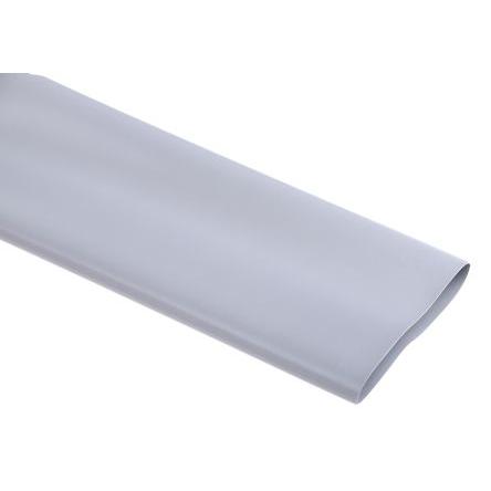 RS PRO Teplem smrštitelné bužírky průměr 38 mm Šedá smršťovací poměr 2:1 Polyolefin 1.2m