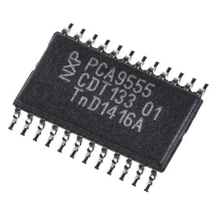 NXP Vstupně-výstupní expandér PCA9555PW,112 16kanálový 24 400kHz, TSSOP