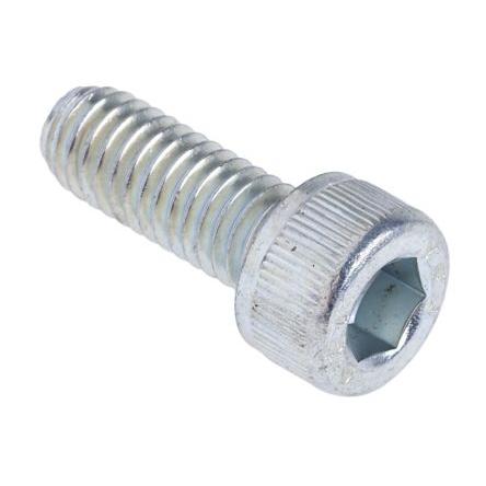 RS PRO Šroub s vnitřním šestihranem, Obyčejný, Ocel hlavice Vnitřní šestihran, M6, M6, délka: 16 mm