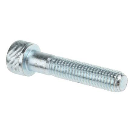 RS PRO Šroub s vnitřním šestihranem, Obyčejný, Ocel hlavice Vnitřní šestihran, M8, M8, délka: 40 mm