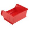 Skladovací zásobník, řada: RS PRO barva Červená Polypropylen Přenosné 50 mm x 100 mm x 90 mm RS PRO