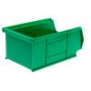 Skladovací zásobník barva Zelená Polypropylen Přenosné 76 mm x 101 mm x 167 mm RS PRO