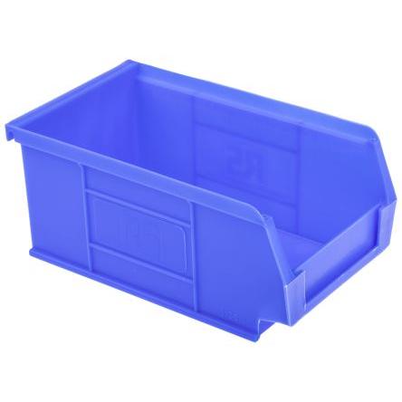 Skladovací zásobník barva Modrá Polypropylen Přenosné 76 mm x 101 mm x 167 mm RS PRO