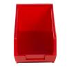 Skladovací zásobník barva Červená Polypropylen Přenosné 130 mm x 150 mm x 240 mm RS PRO