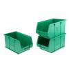 Skladovací zásobník barva Zelená Polypropylen Přenosné 130 mm x 150 mm x 240 mm RS PRO