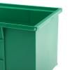 Skladovací zásobník barva Zelená Polypropylen Přenosné 130 mm x 150 mm x 240 mm RS PRO