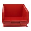 Skladovací zásobník barva Červená Polypropylen Přenosné 130 mm x 205 mm x 350 mm RS PRO