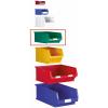 Skladovací zásobník barva Žlutá Polypropylen Přenosné 130 mm x 205 mm x 350 mm RS PRO