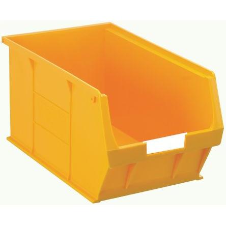 Skladovací zásobník barva Žlutá Polypropylen Přenosné 181 mm x 205 mm x 350 mm RS PRO