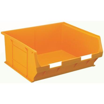 Skladovací zásobník barva Žlutá Polypropylen Přenosné 180 mm x 419 mm x 376 mm RS PRO