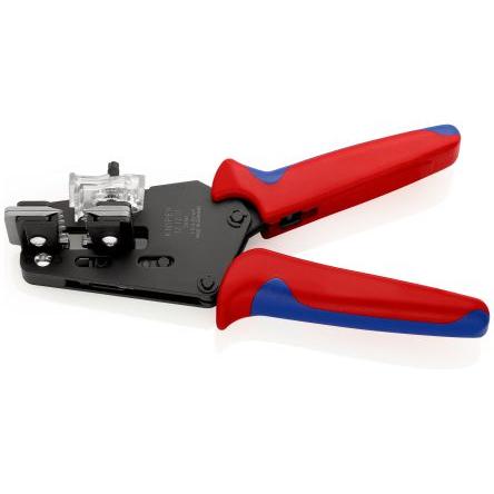 Přesný odizolovací nástroj, řada: 12 12 11 12 12 11, typ kabelu: Vícejádrová 1.5 to 6 mm² celková délka 195mm Knipex