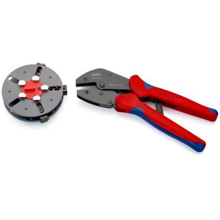 Krimpovací nástroj, řada: MultiCrimp® Knipex 1 mm, pro použití s: Se sadou 3 vyměnitelných matric