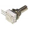 Potenciometr, průměr hřídele: 6.35 mm 1otáčkový, řada: 149 500 Ω 10 % 1 W 14910F0GJSX10501KA Rotační, Montáž do panelu,