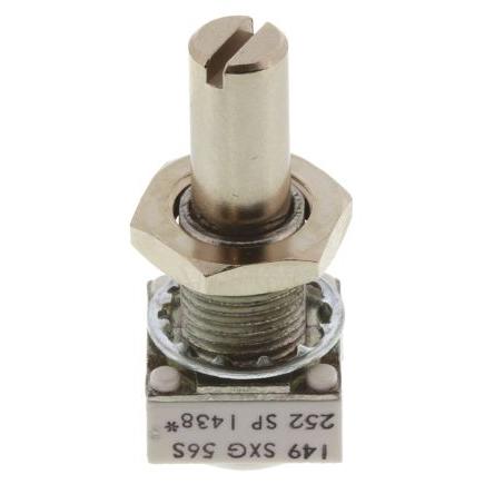 Potenciometr, průměr hřídele: 6.35 mm 1otáčkový, řada: 149 2.5 kΩ 10 % 1 W 14910F0GJSX10252KA Rotační, Montáž do panelu,