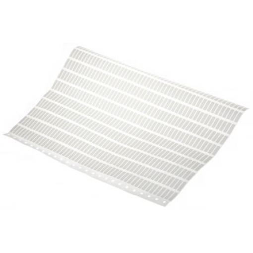 List se štítky Y163131 Lepicí, množství v balení: 500 V balení, Bílá Tiskárna Brady Laser