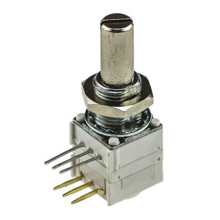 Potenciometr, průměr hřídele: 6.35 mm 1otáčkový, řada: 149 1 kΩ 10 % 1 W 14921F0GJSX13102KA Rotační, Montáž do panelu,