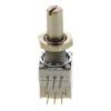 Potenciometr, průměr hřídele: 6.35 mm 1otáčkový, řada: 149 10 kΩ 10 % 1 W 14921F0GJSX13103KA Rotační, Montáž do panelu,