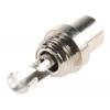 RS PRO Zásuvka RCA, orientace těla: Rovný, Přírodní, Černá, Kabel, pokovení: Nikl 5A, 150 V ac, 200V dc, materiál